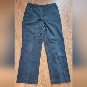 Brooks Brothers Women's Corduroy Pants in Blue/Gray